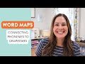 What is Word Mapping to Connect Phonemes to Graphemes? // word mapping activities in reading!