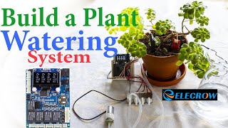 Best Automatic Smart Plant Watering Kit by Elecrow Using Arduino !!!