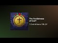 ICC English - The Foolishness of God? - Prof Sen Sendjaya