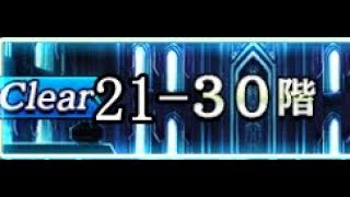 【タガタメ】異層塔ヴェーダ21階～30階攻略（32手詰）