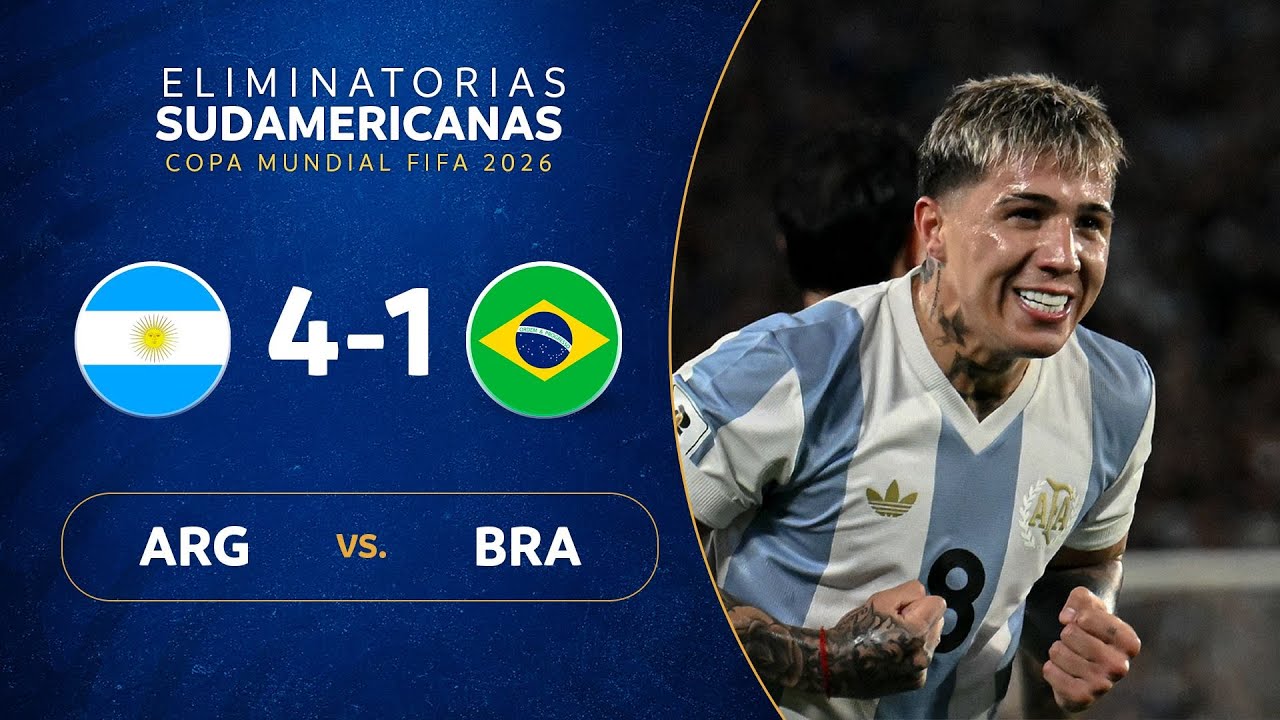 Argentina Vs Brazil 26 Mar 2025 рџ ґ Video Highlights Footyroom