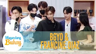 BGYO tastes Francine’s fried rice | Magandang Buhay