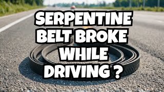 What Happens If a Serpetine Belt Breaks While Driving