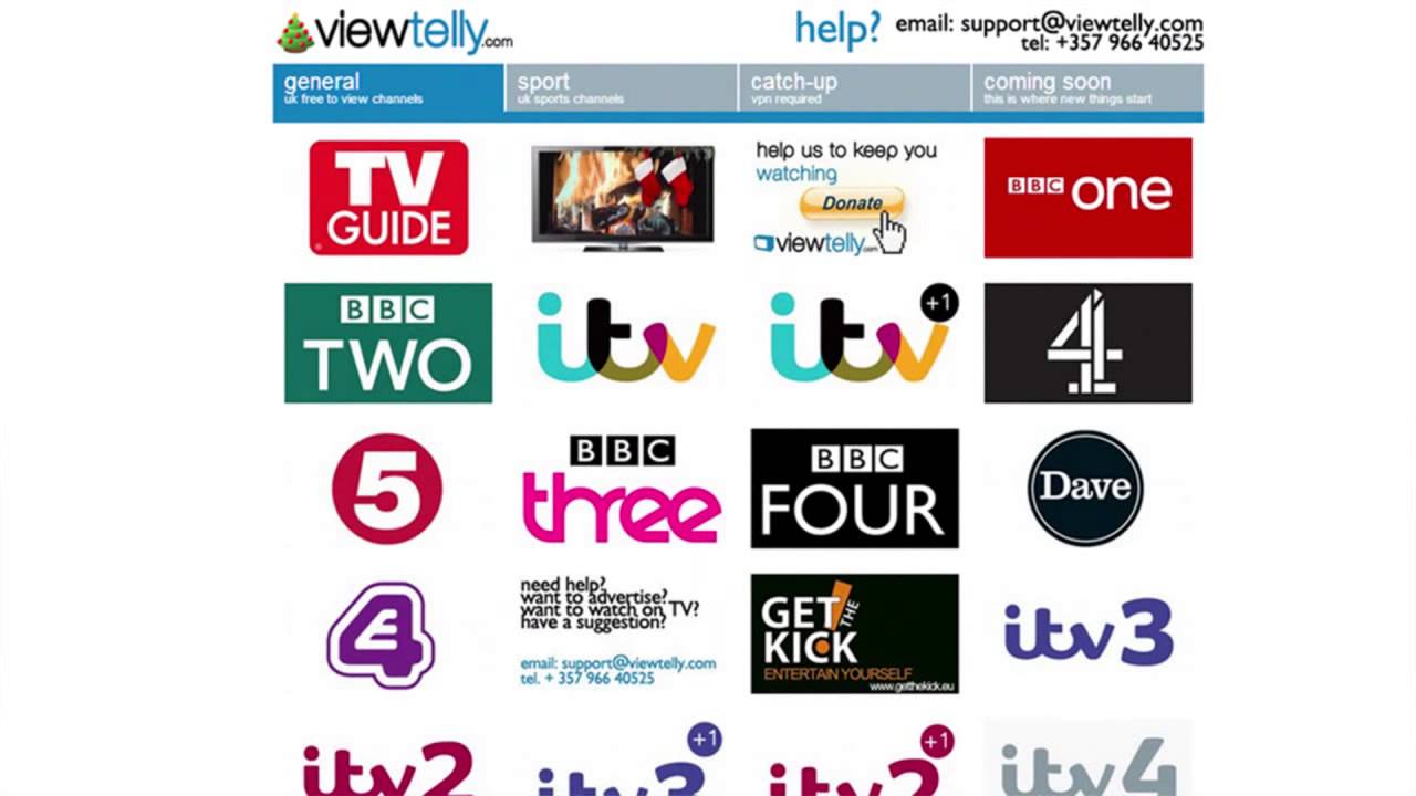 Viewtelly.com Watch UK TV Online, Anywhere, Anytime FREE - YouTube