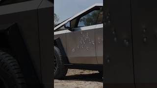 Tesla Cybertruck Bulletproof Test 😱 #shorts