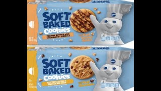 Pillsbury Soft Baked Butterscotch \u0026 Chocolate Chip Cookie Tasting