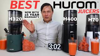 Best Hurom Hands-Free Juicer for 2025: H400, H70 or H320? Review