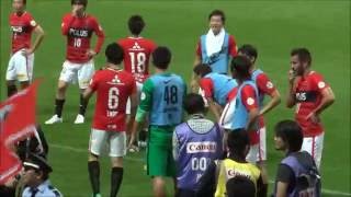 選手挨拶　浦和レッズvsFC東京　1st第13節2016