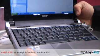 Acer Aspire One D150 and Acer K10