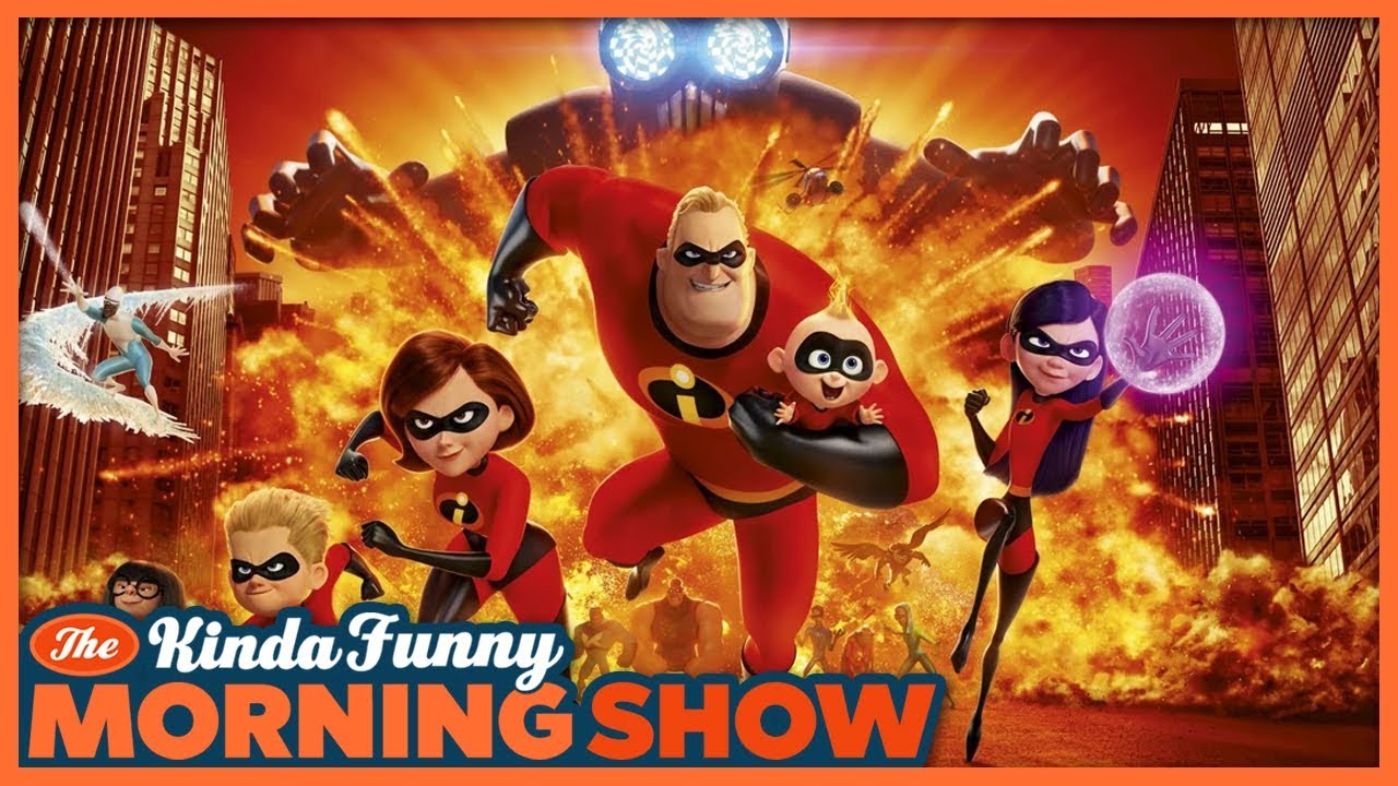 Incredibles 2 Review (Spoiler Free) - The Kinda Funny Morning Show 06. ...