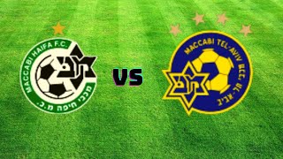 Maccabi Haifa  vs Maccabi Tel Aviv | Israel Premier League 2022/01/03 🔴
