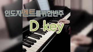 인도자 멘트를 위한 반주 D key (찬양 시작하기 전 분위기 깔아주기)