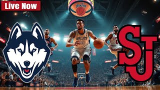 UConn vs St John's Live Match Now | NCAA College Basketball 2025