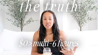 BROKE TO FINANCIALLY FREE IN A YEAR: Truth about my financial freedom story & how much money I make