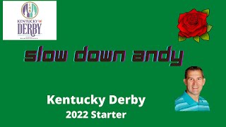 Kentucky Derby Contender 2022 Slow Down Andy