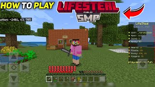 How To Play Lifesteal SMP In Minecraft Pe