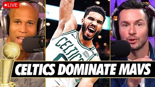 Celtics Go Up 1-0 on the Mavs in the NBA Finals! | Live Reaction | JJ Redick & R