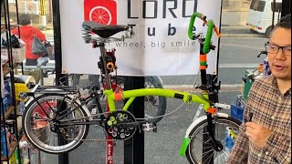 Vol.182   恒例！衣替えで実用車仕様！？、しちょさんのBROMPTON ミニP1R が、、、イケてる件。。。