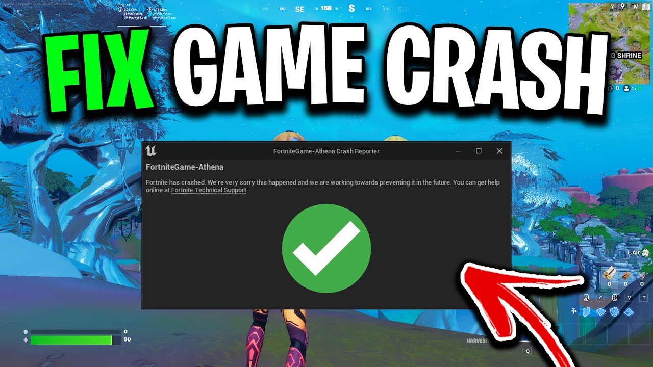 How To Fix CRASHES In Fortnite Season 4! (Fix Fortnite Not Launching ...