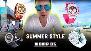 WOMB 05 l Perfect Summer &  Beach Watches from Rolex and Audemars Piguet