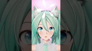 NyaNyaNyaNyaNyaNya😻 | #MikuCat #MMD #shorts