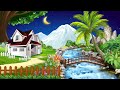 background animasi bergerak pemandangan alam | landscape background video no copyright