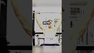 JOESTHETICS 2013 vs NOW💪💪💪 #gym #shorts #motivation #legend