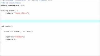 C++ Tutorial 15 Changing Function Parameters CAVEMAN FRIENDLY HQ