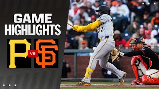 Pirates vs. Giants full game highlights from 4/27/24