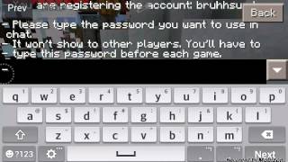 How to register in lbsg server