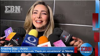 ARIADNE DÍAZ se posiciona en la actuación con PAPÁS POR CONVENIENCIA la historia la enamoro 📺❤️