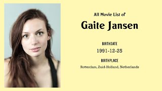 Gaite Jansen Movies list Gaite Jansen| Filmography of Gaite Jansen