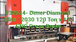 Dener Diamond Elite 12030 120 Ton x 10' CNC Press Brake