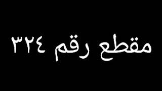 مقطع رقم ٣٢٤