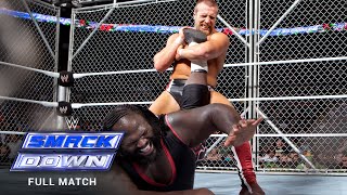 FULL MATCH - Mark Henry vs. Daniel Bryan– World Title Steel Cage Match: SmackDown, November 29, 2011