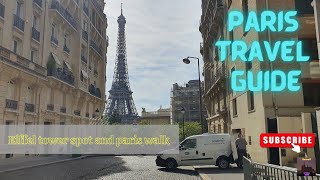 Paris Travel Guide: Eiffel Tower Spots at Trocadero and Avenue de Camoens. DJI Osmo Pocket Review