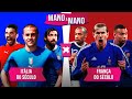 ITÁLIA DO SÉCULO X FRANÇA DO SÉCULO: QUEM TEM O MELHOR TIME? | MANO A MANO