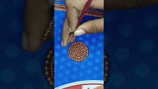 Aari tassels making#unique #aariwork #tassels #blouse #uniqueshorts #aari #1million #1k #comment