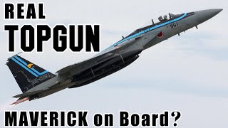 TOP GUN ! MAVERICK on Board ? JASFD F-15J Demo Flight 小松基地航空祭 2022 トップガン マーヴェリック塗装機機動飛行