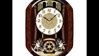 S2 E2 Seiko QXM297BRH Laurette Melodies In Motion Clock 2013