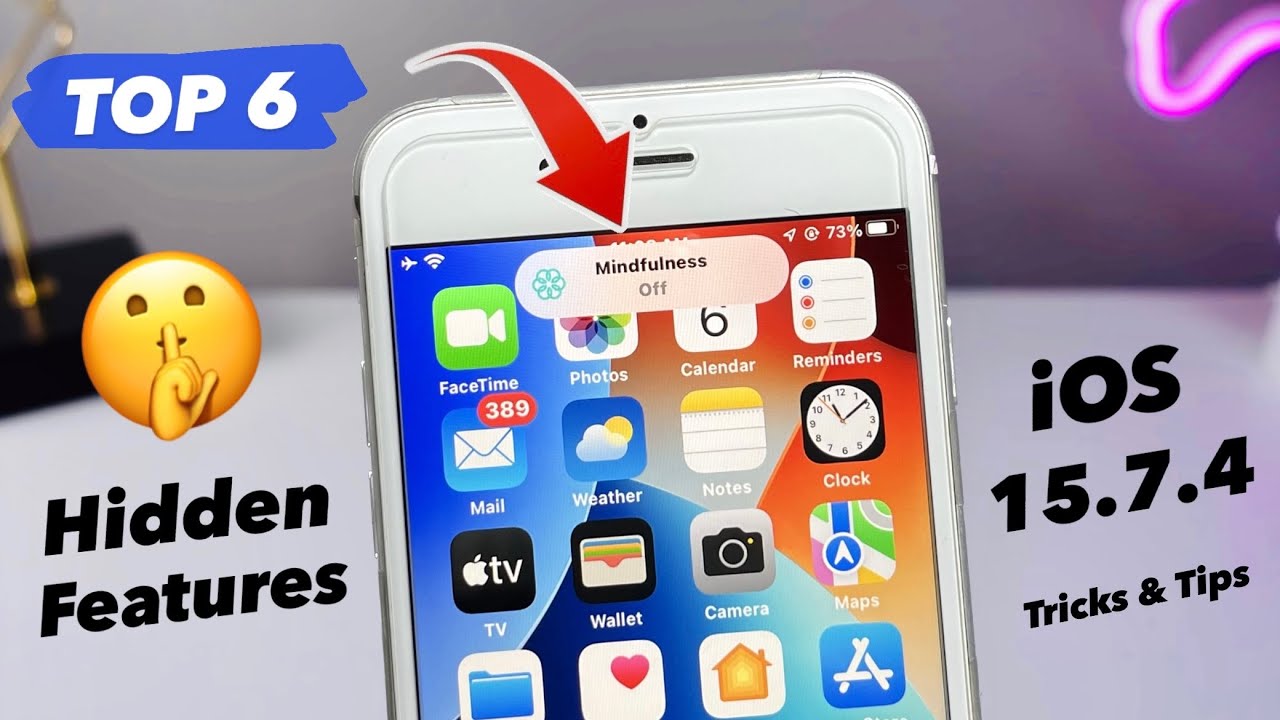 IOS 15.7.4 - Top 6 New Hidden Features Tricks & Tips - YouTube