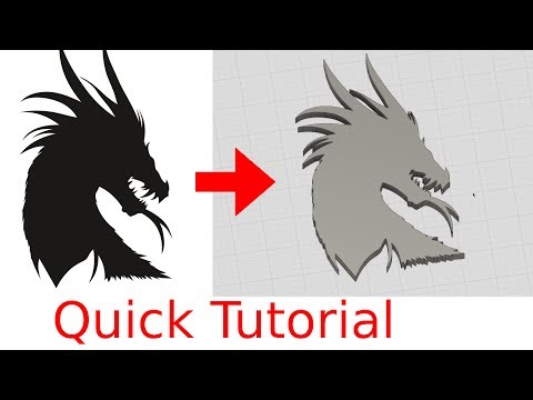 Convert Images to 3D Models (Line-Art to Path Tutorial) Convert Images to 3D Models (Line-Art to Path Tutorial)