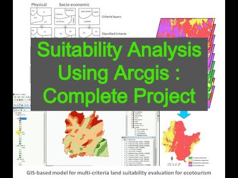 Suitability Analysis Using Arcgis : Complete Project - YouTube