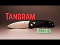 Budget Friendly Tangram Vector Pocket Knife Unboxing/First Impressions!!!