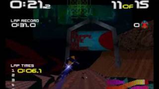 WipEout 64 TAS: Dyroness Lap 0'25''30