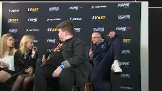 FAME MMA 3 | Loża szyderców - Paris Platynov ustawia gimbusiary do pionu.