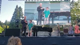 Piano Guys "Perfect" - 9-Year Old Opens the Concert - Portland, Oregon - 08/15/2019
