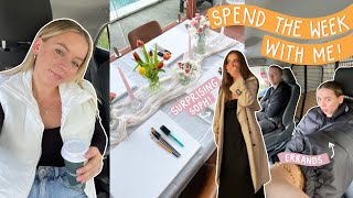 [weekly vlog] surprising our bestie, recent reads & productive days!