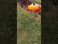 finishing mower for farm tractor