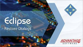 Eclipse - Restore Dialogs